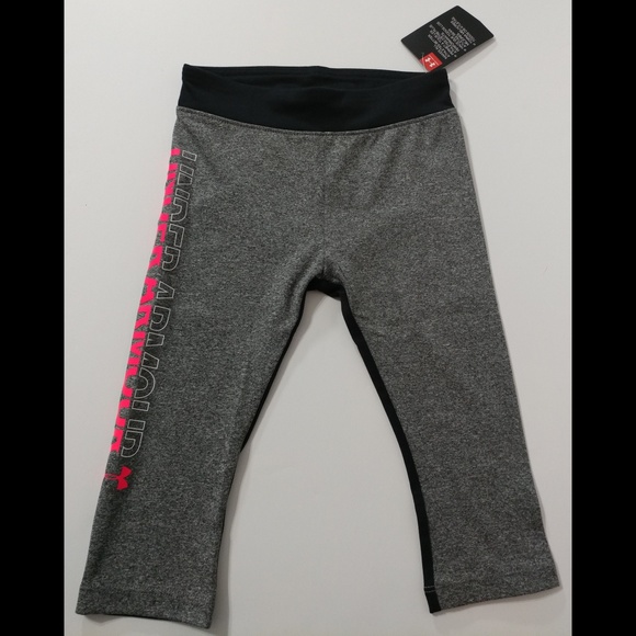 Under Armour New Athletic Capri Pants kids 4T - Picture 5 of 5